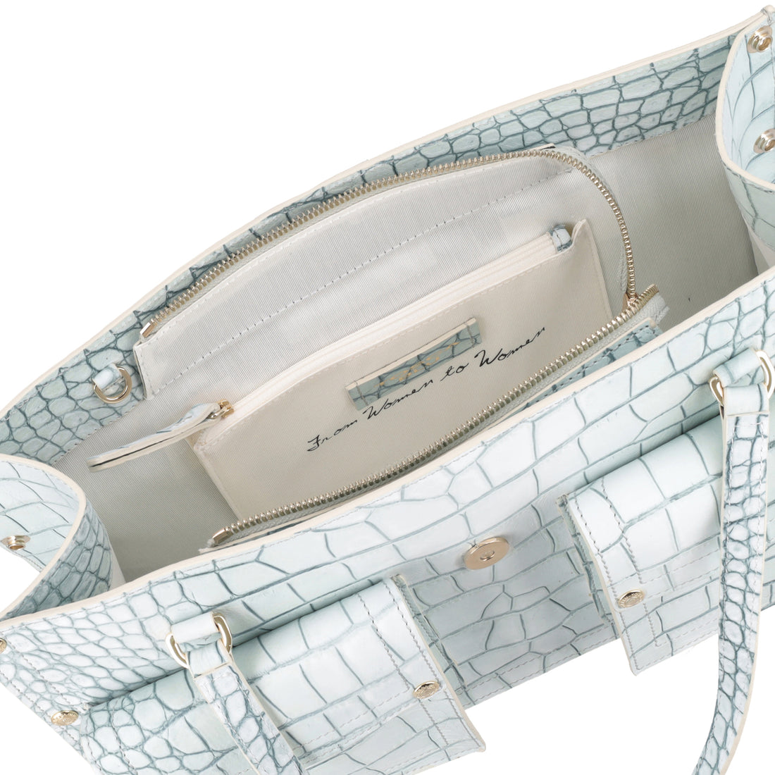 Light Blue Elodie Bag From Women to Women Special Edition