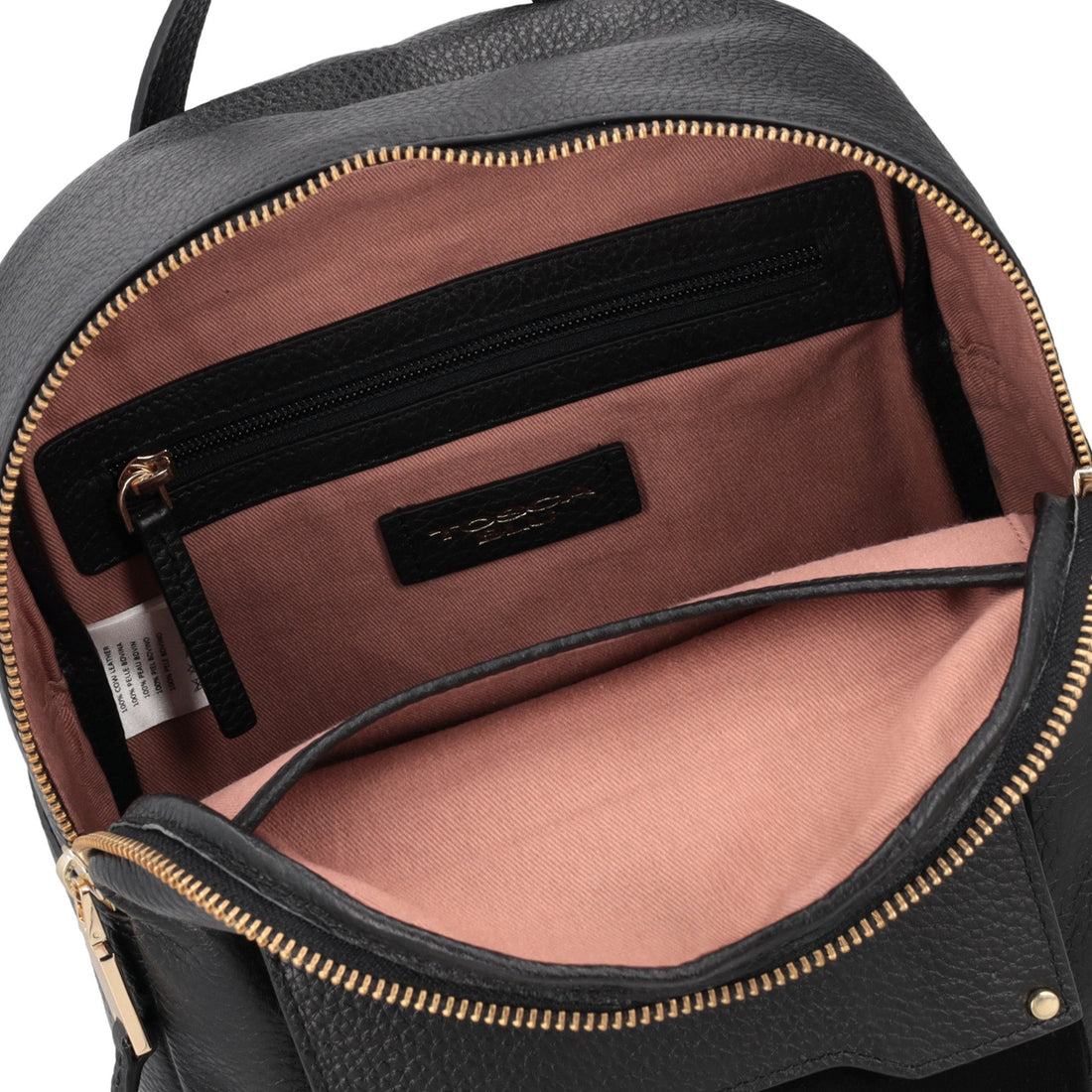black julia backpack with pockets