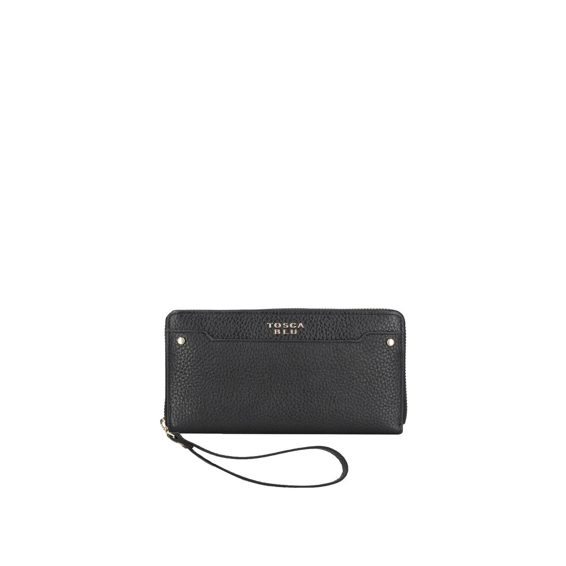 black julia zip around large wallet