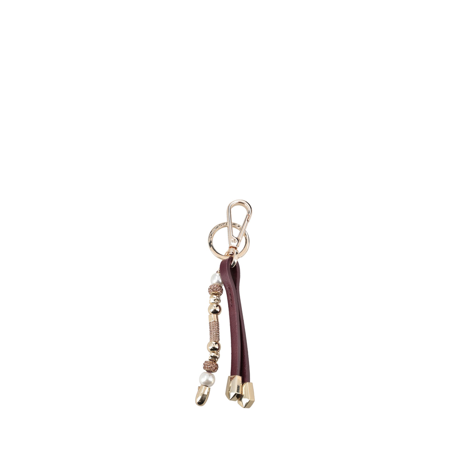 bordeaux morgana key ring with charms