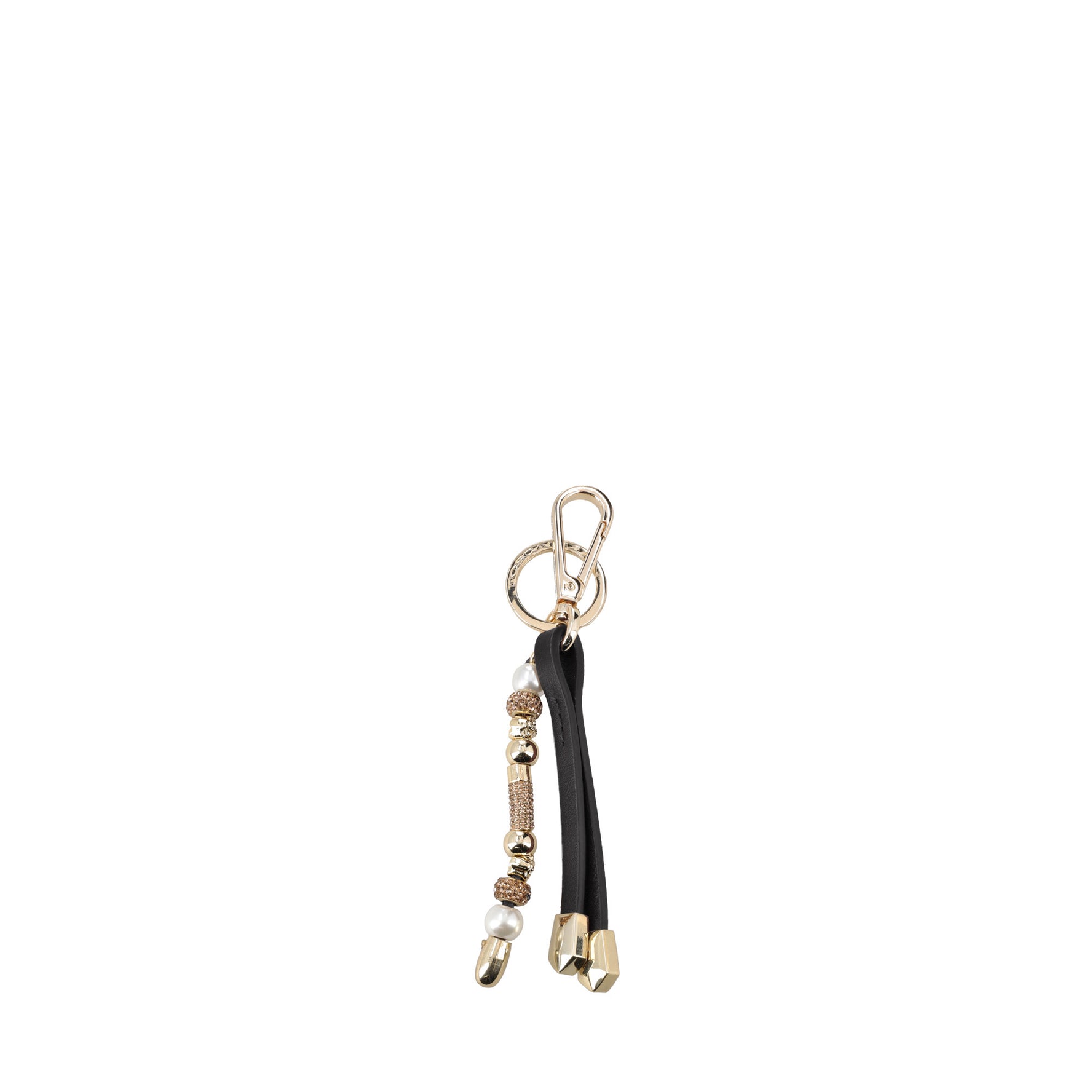 black morgana key ring with charms