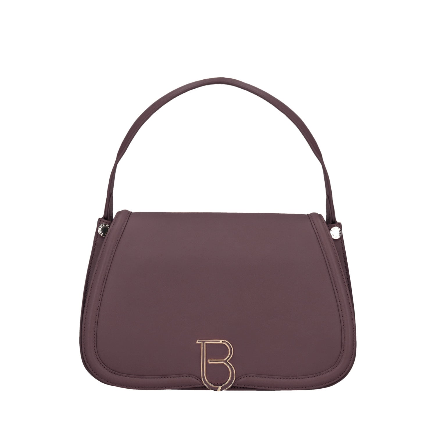 Margaret clutch bag in burgundy