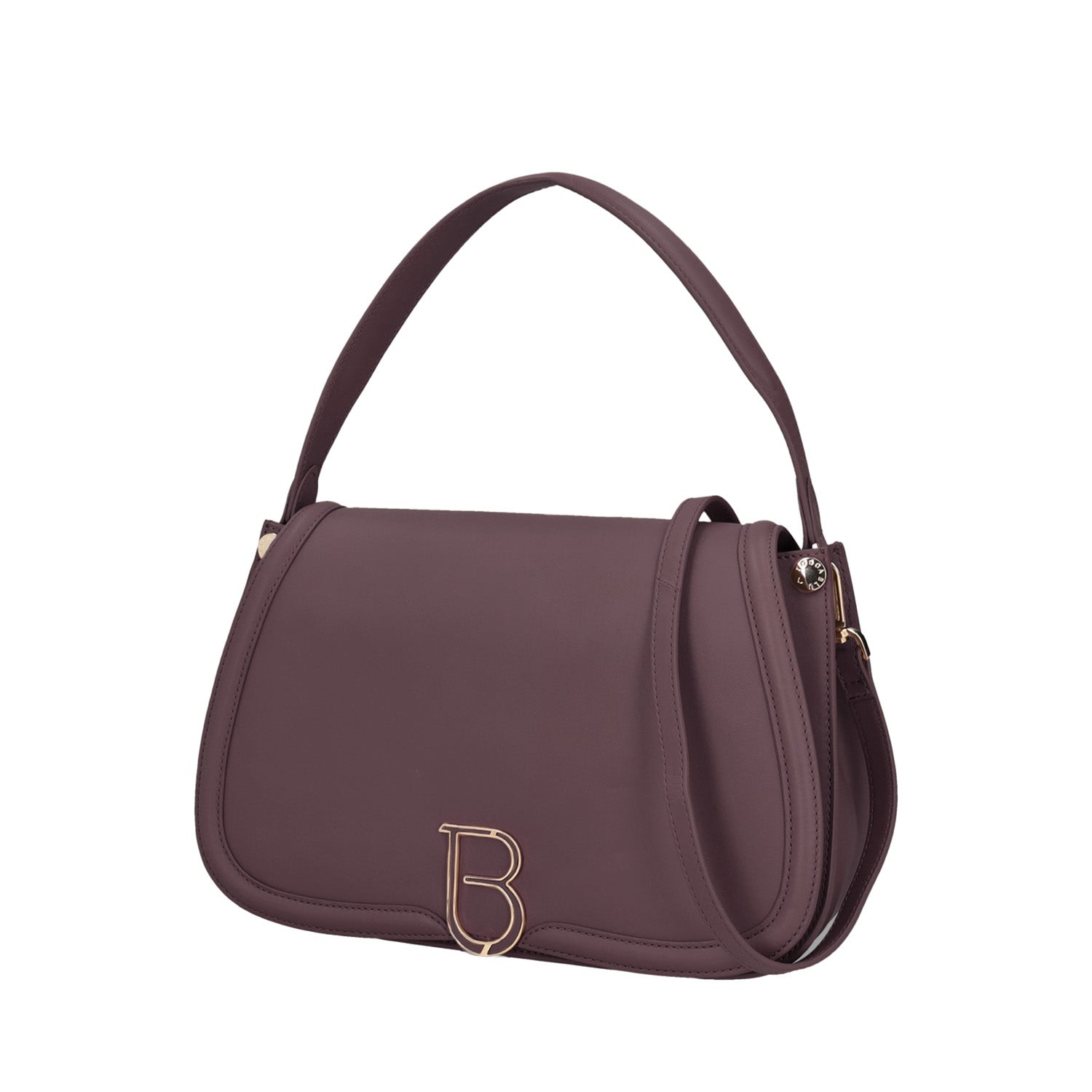 Margaret clutch bag in burgundy