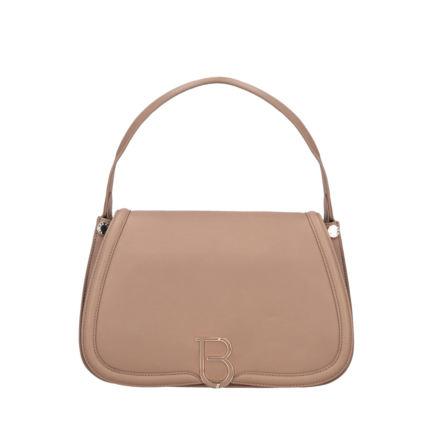 Margaret clutch bag in mud colour
