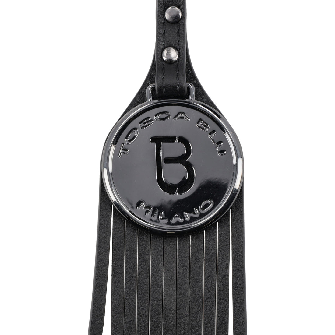 black janet keyring with fringes