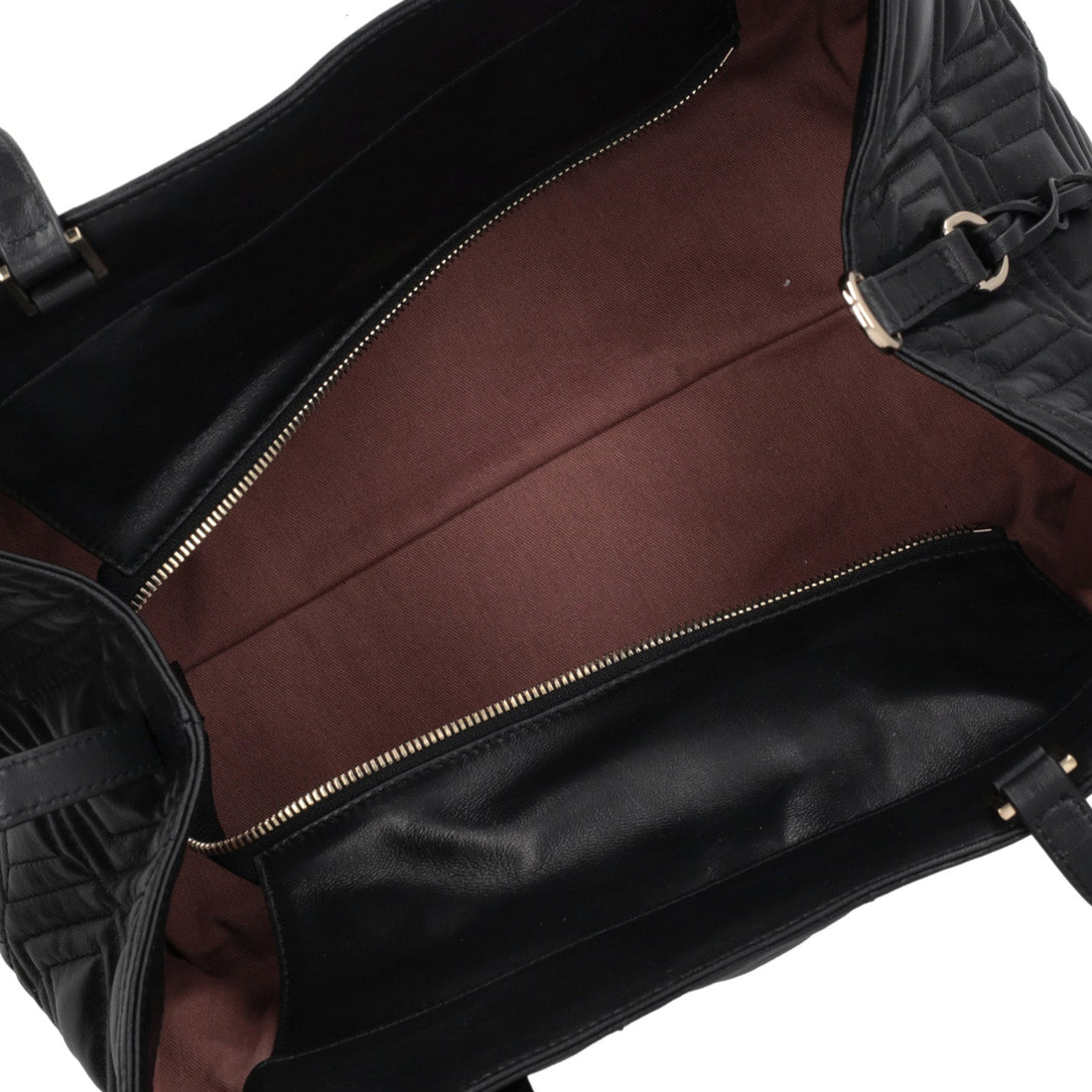 Shopping bag trapuntata Cindy colore nero