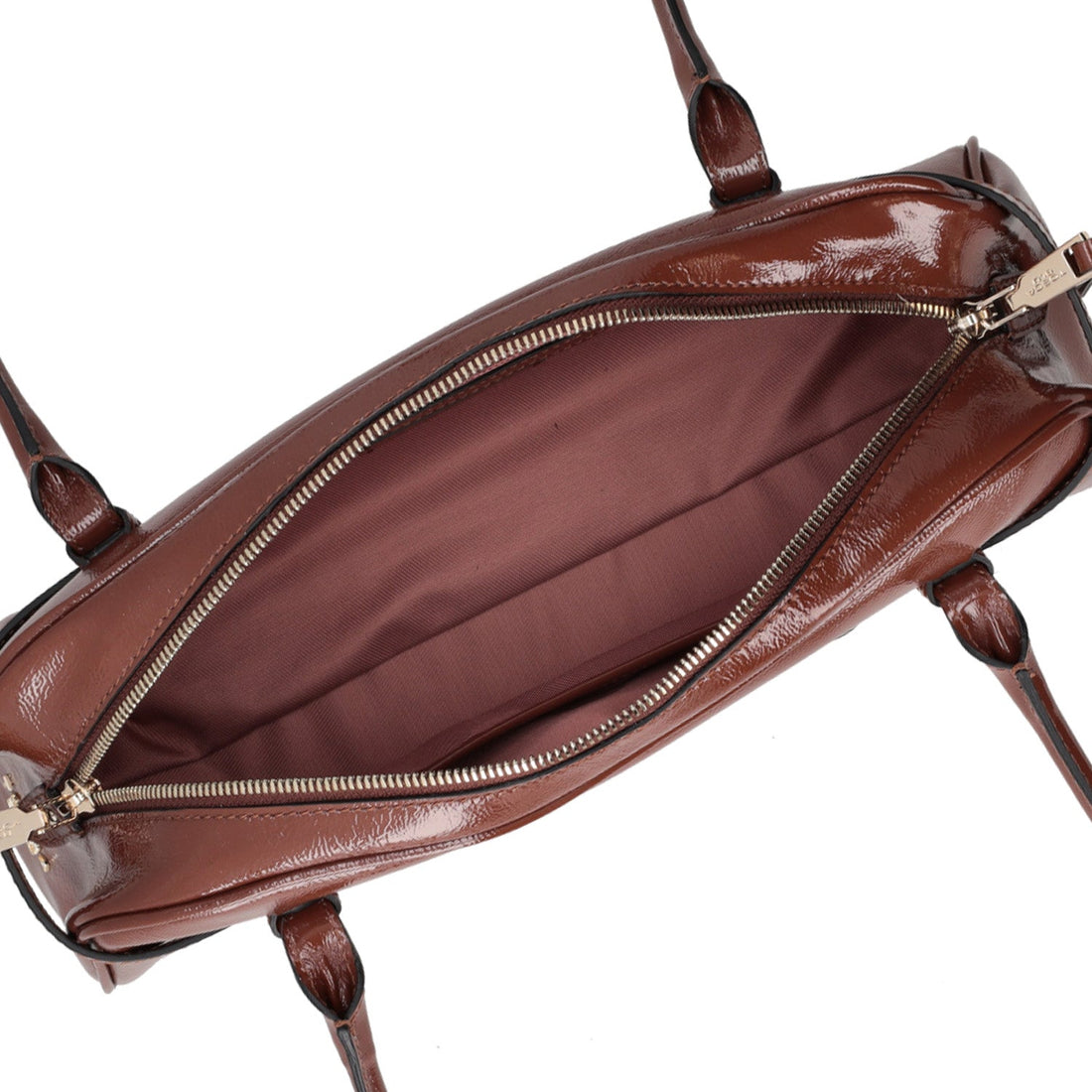 Borsa grande Sandra colore cognac