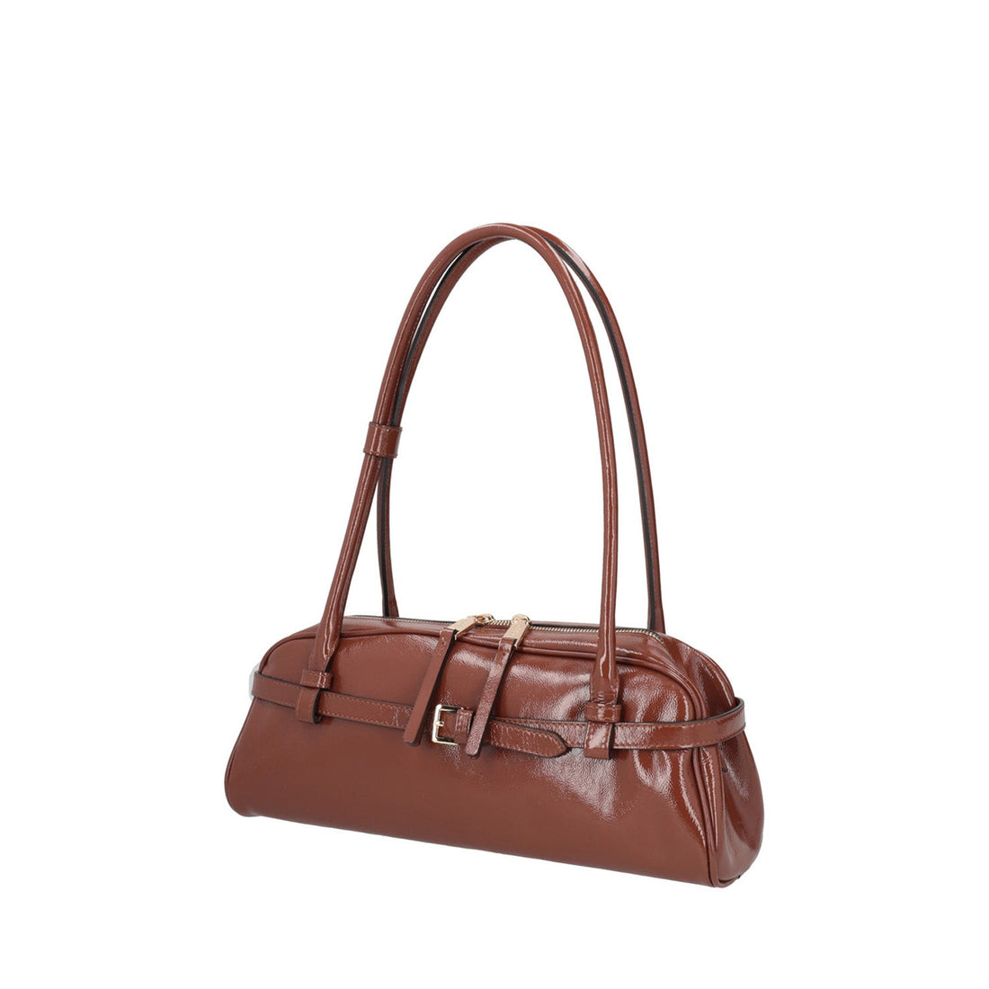 Borsa grande Sandra colore cognac