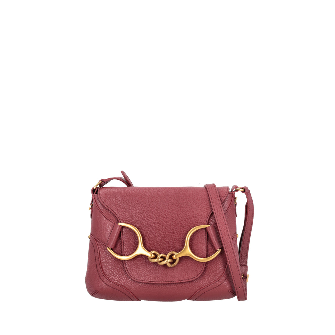 Tracolla con pattina Cecilia colore bordeaux