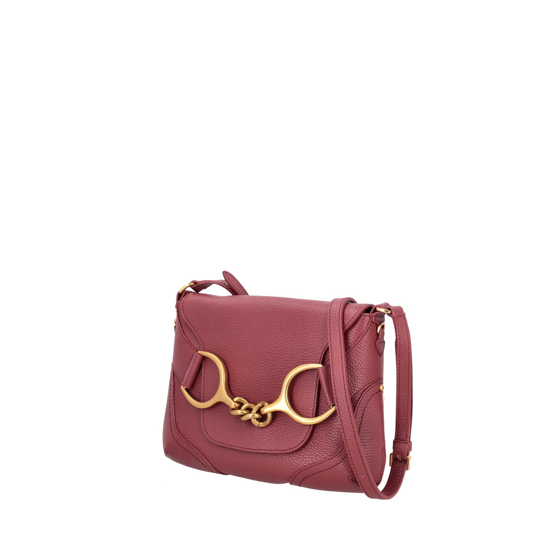 Tracolla con pattina Cecilia colore bordeaux