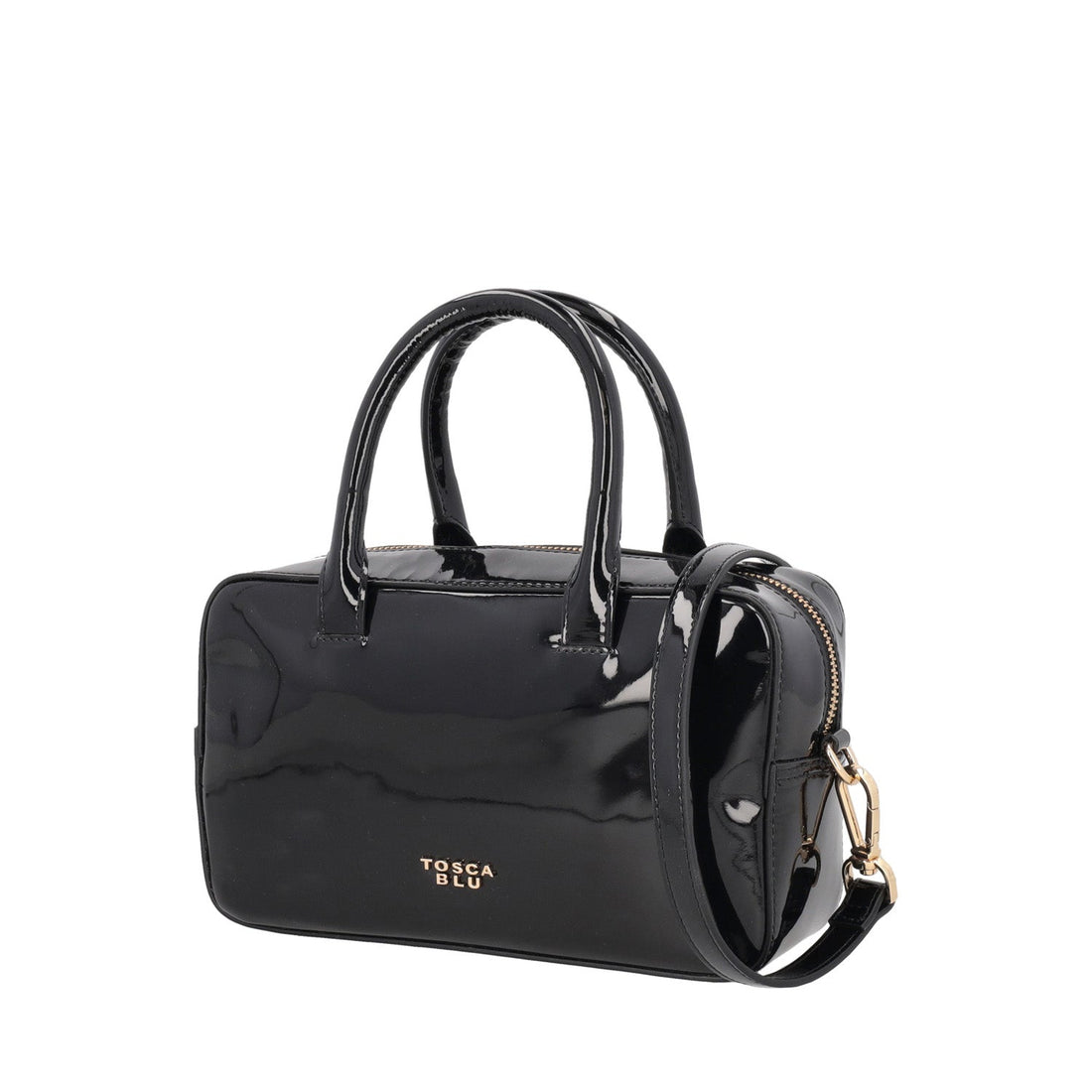 Bauletto Katherine in vernice colore nero