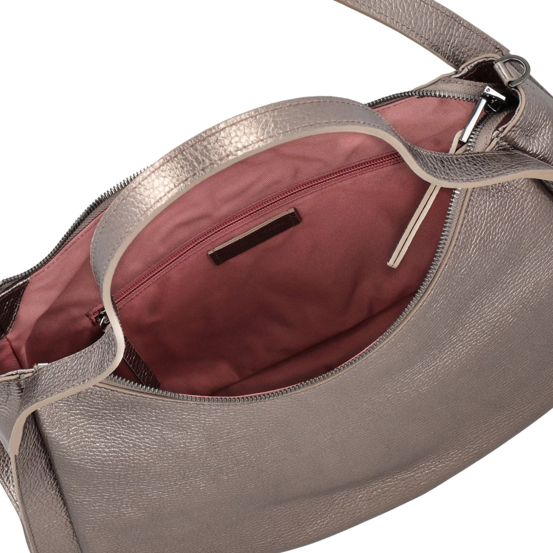 Borsa grande Jennifer colore platino