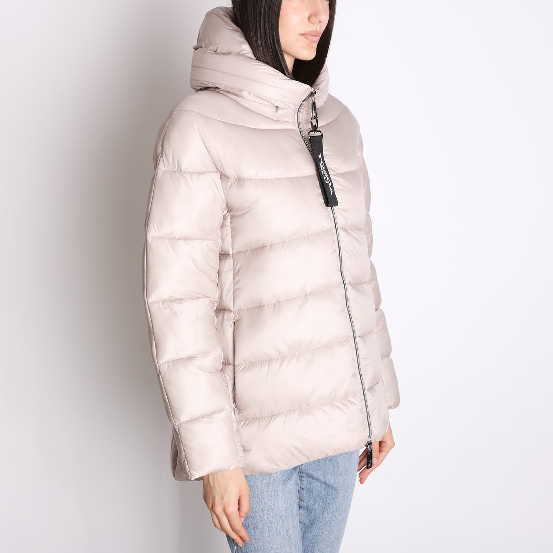 Champagne Coat with hood