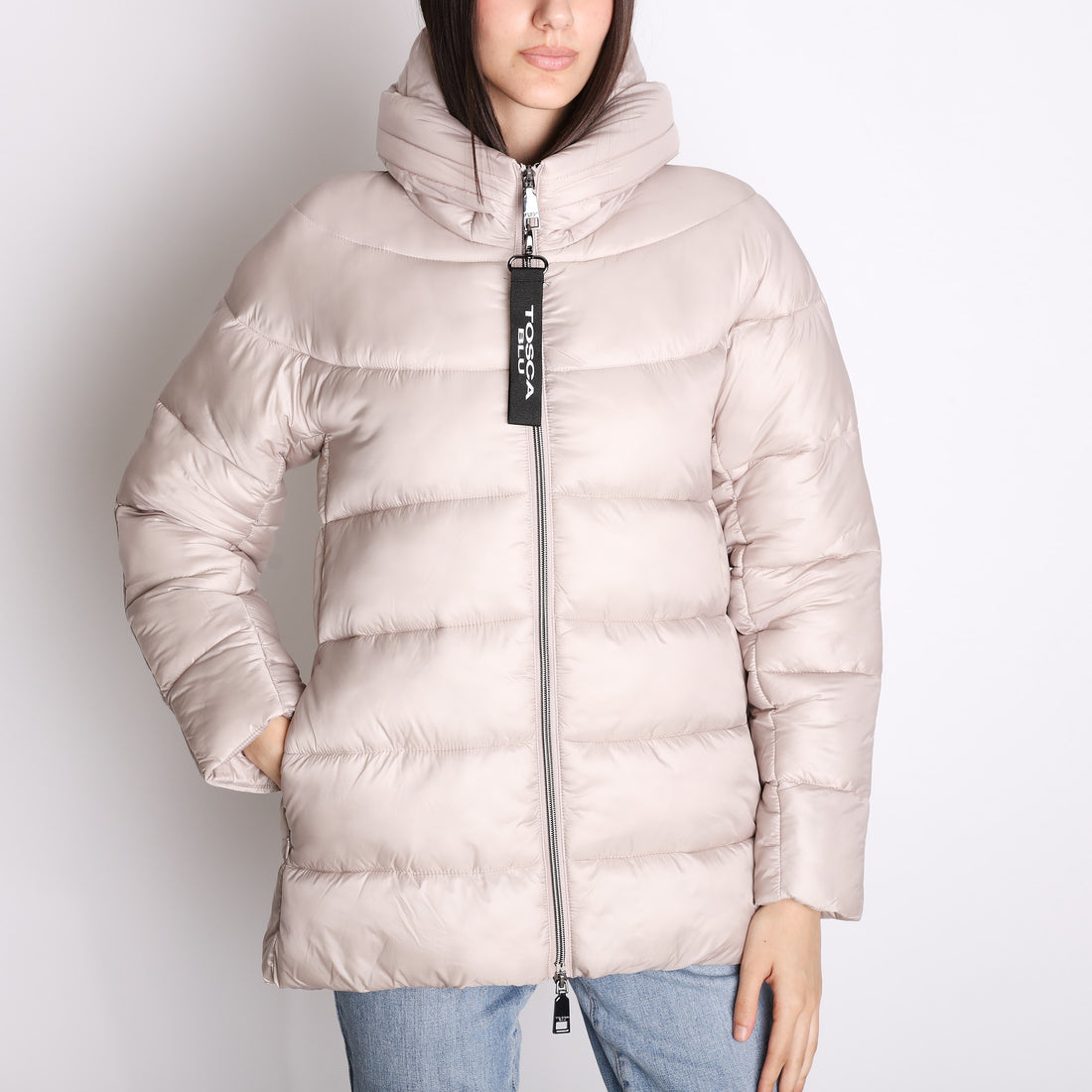Champagne Coat with hood