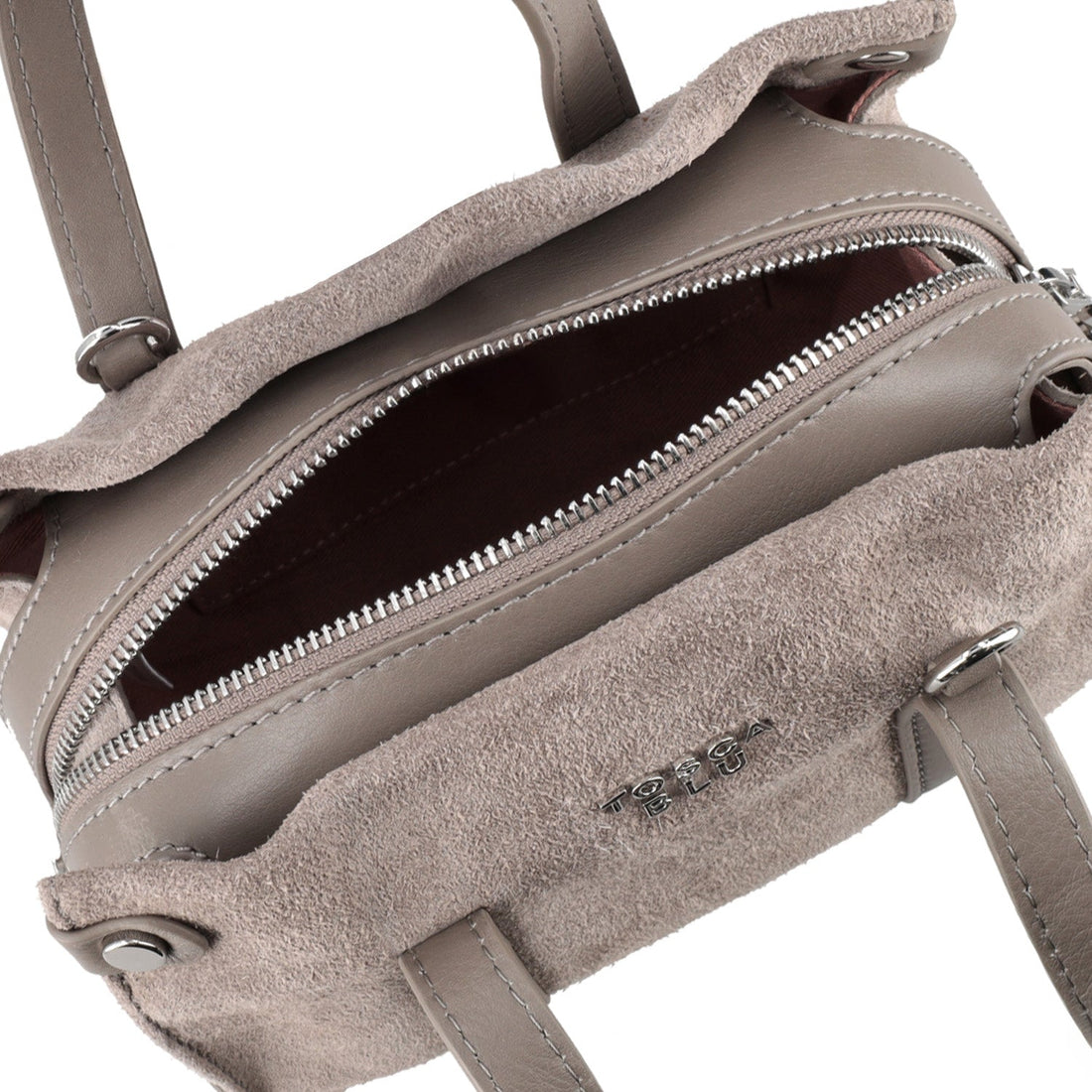 Borsa a mano piccola Brooke colore fango
