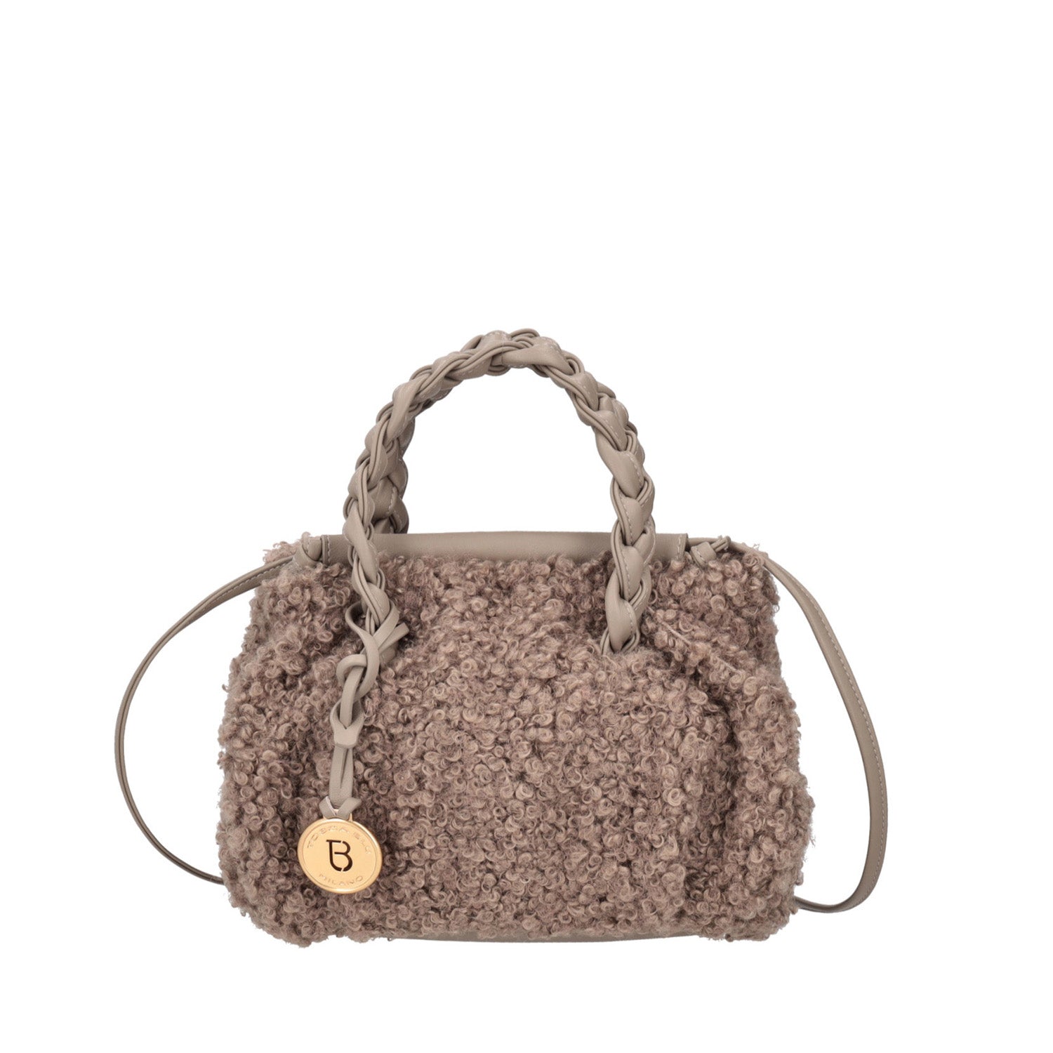 Borsa a mano Cammie colore fango
