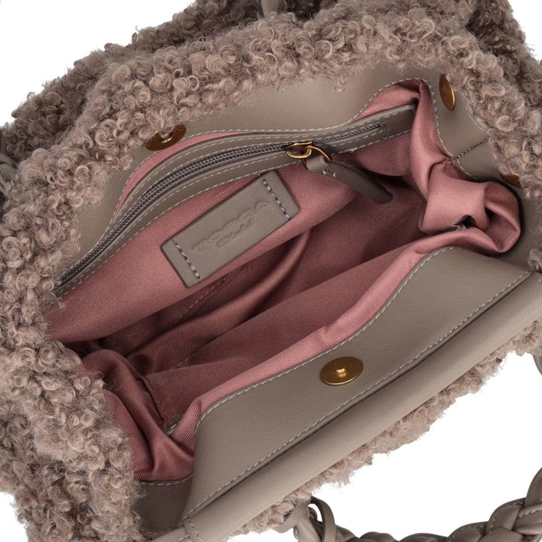 Borsa a mano Cammie colore fango