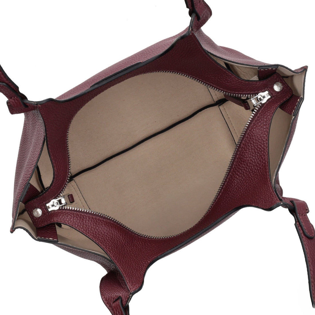 Shopping piccola Coraline colore bordeaux