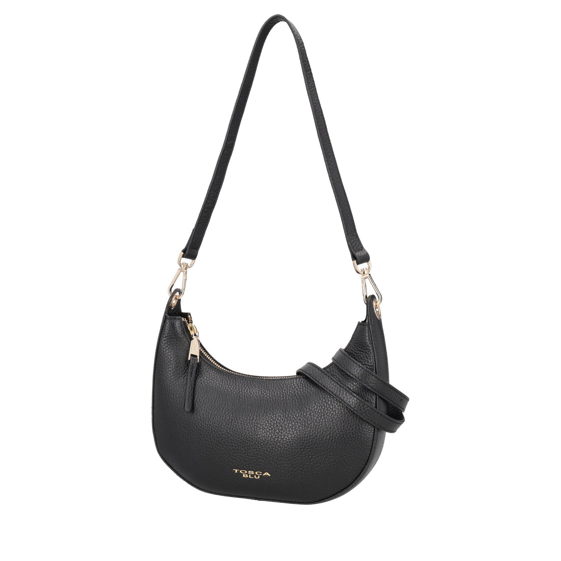 Tracolla mezzaluna Lily colore nero