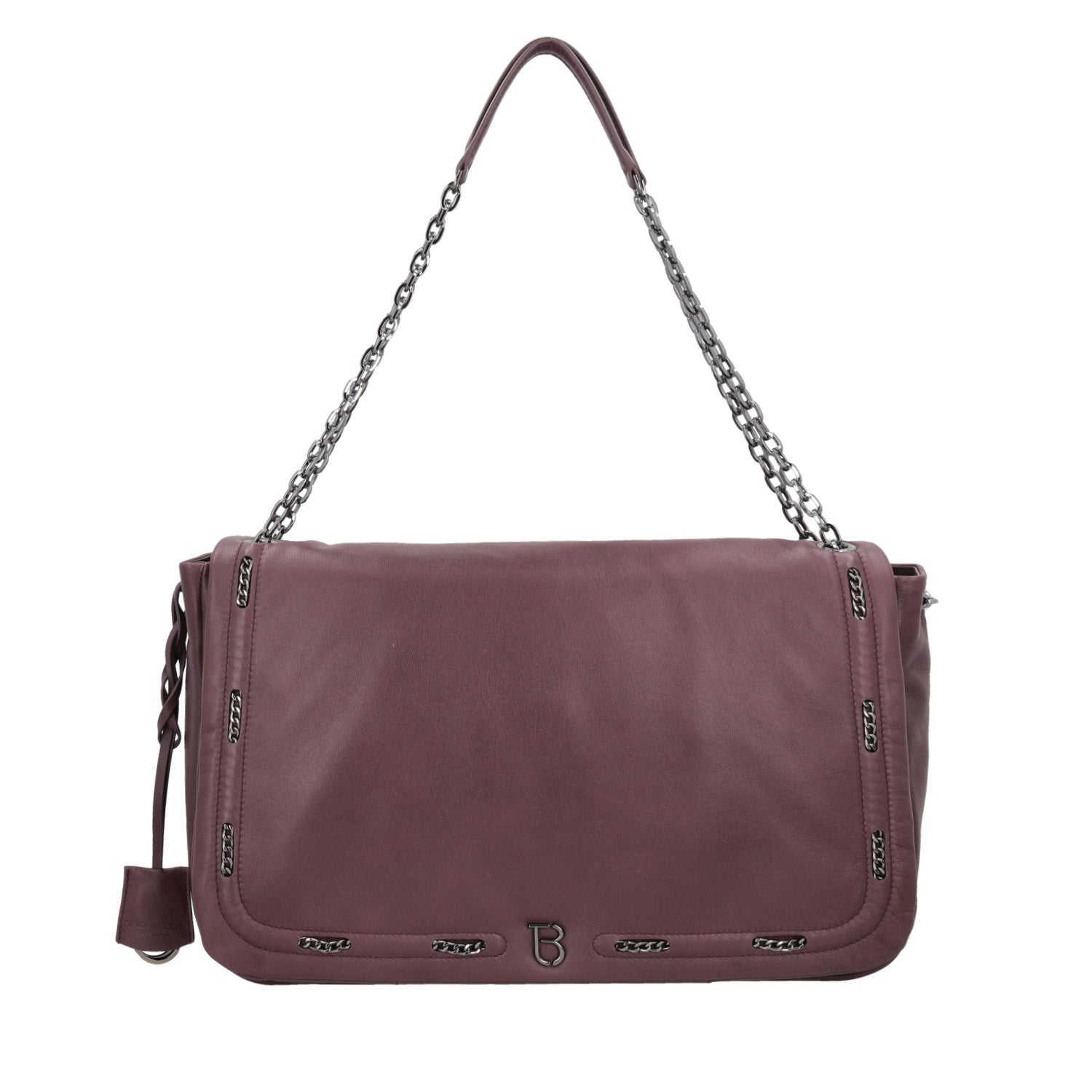 Maxi tracolla con pattina Amy colore bordeaux