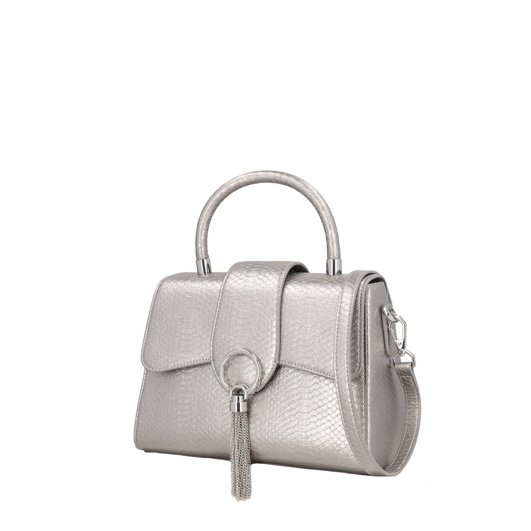 Borsa a manu Lotus colore canna di fucile