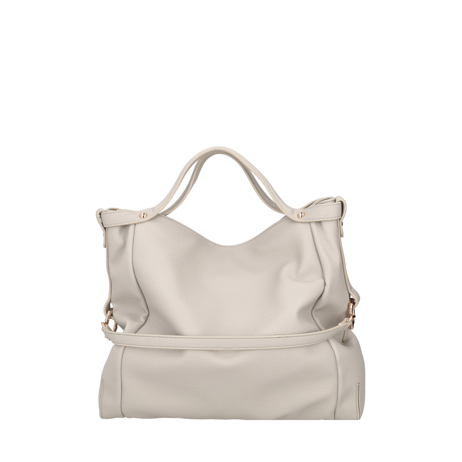 Borsa a mano con tracolla Cannella colore ghiaccio