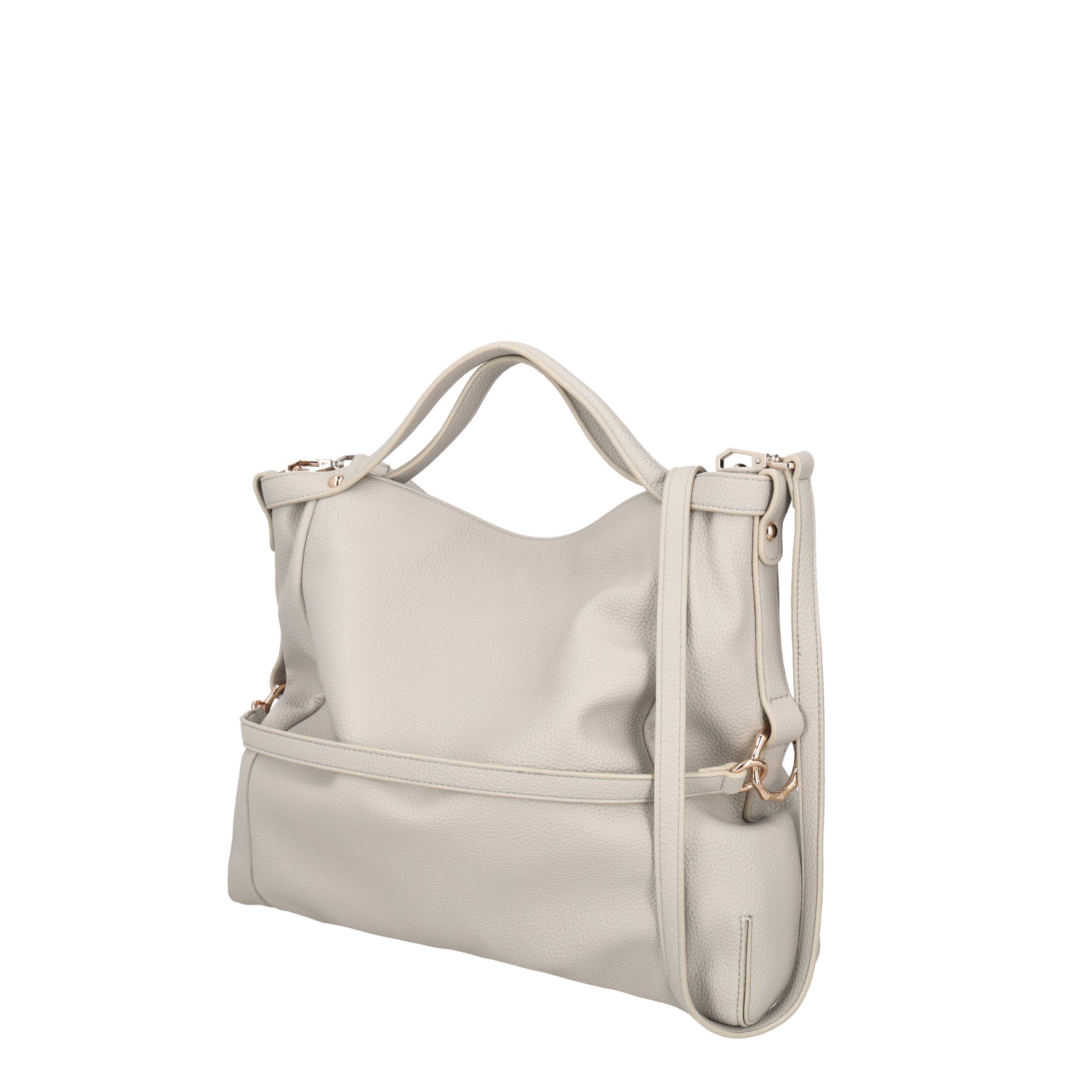 Borsa a mano con tracolla Cannella colore ghiaccio