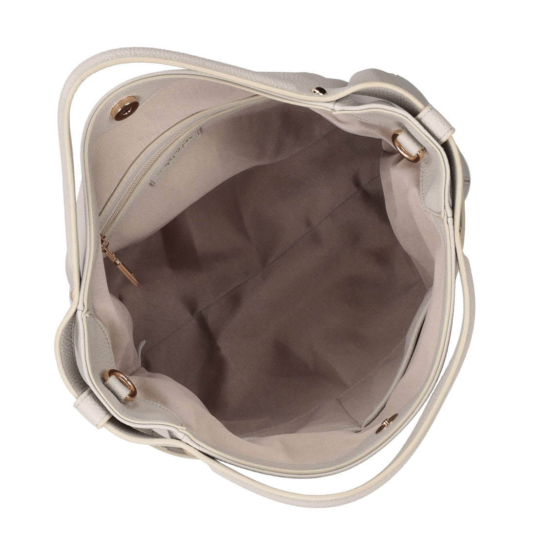 Borsa a mano con tracolla Cannella colore ghiaccio