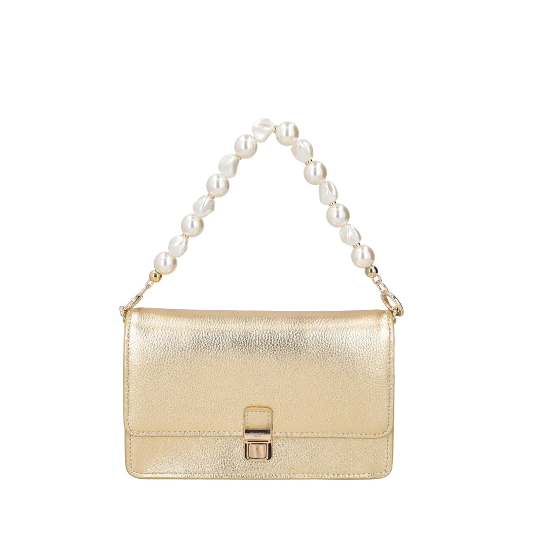 GOLD GIN TONIC LEATHER BAG