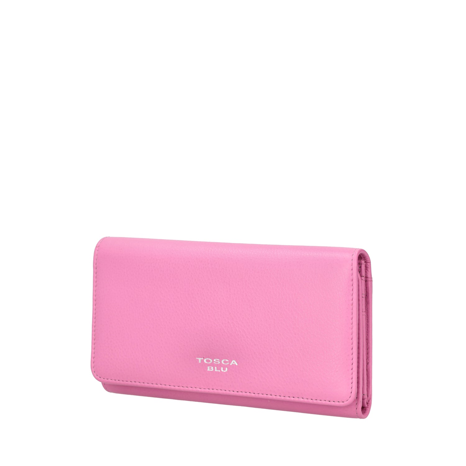 PINK LARGE BASIC WALLETS WALLET WITH FLAP