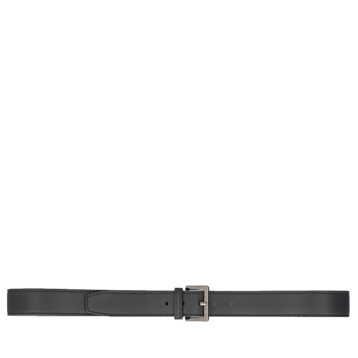 BLACK BELT WITH SQUARE BUCKLE