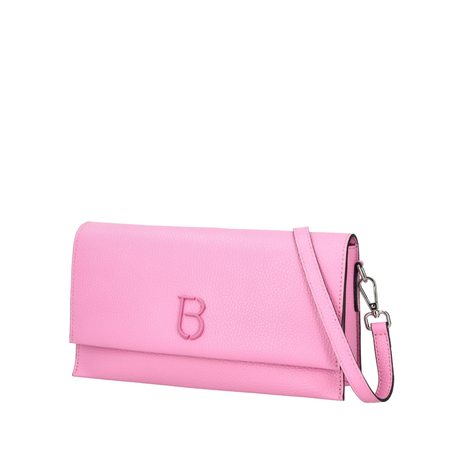PINK NARCISO POCHETTE IN LEATHER