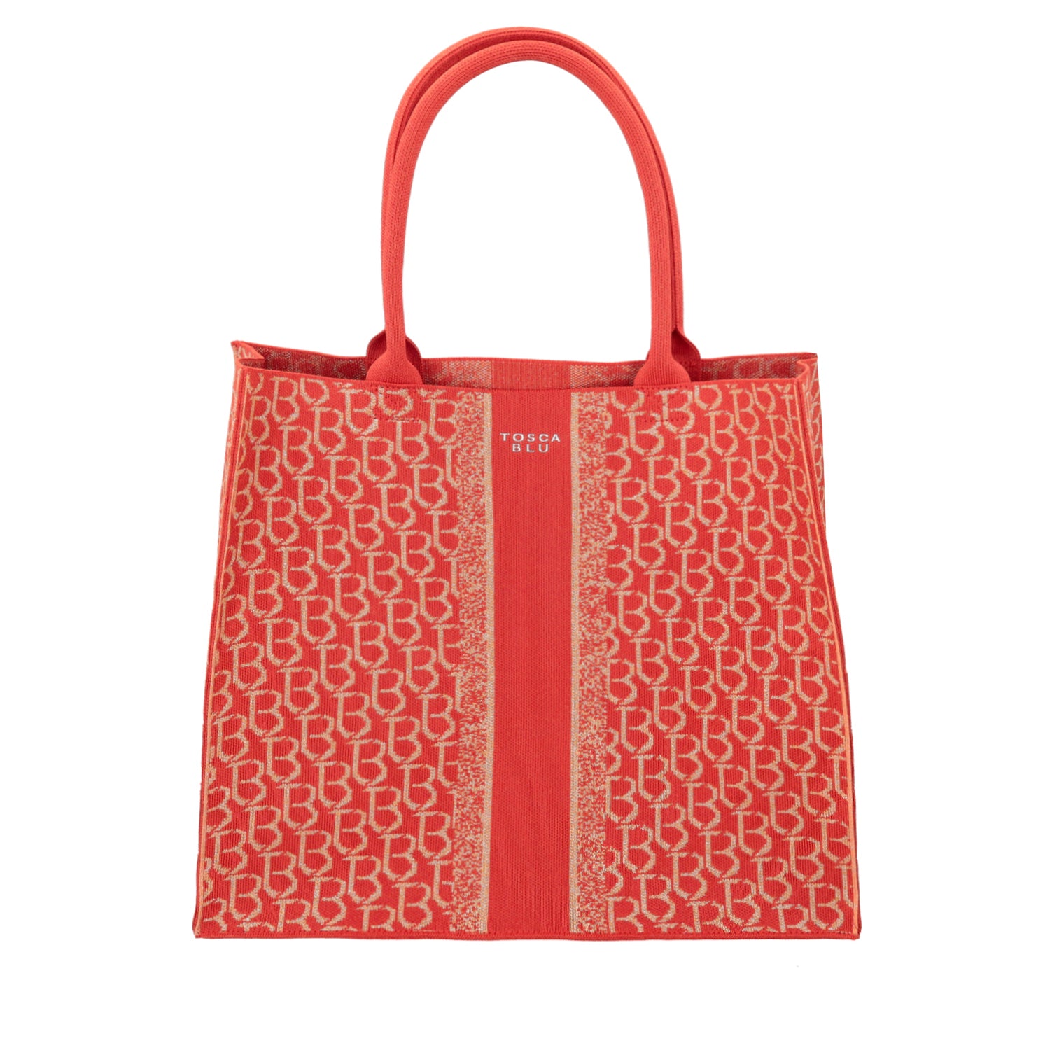ToscaBlu shopping grande logata saint tropez colore corallo ts2511b10 c55_1