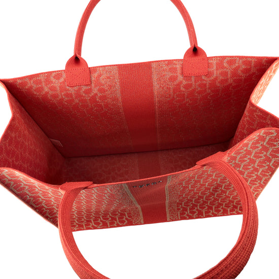 ToscaBlu shopping grande logata saint tropez colore corallo ts2511b10 c55_3