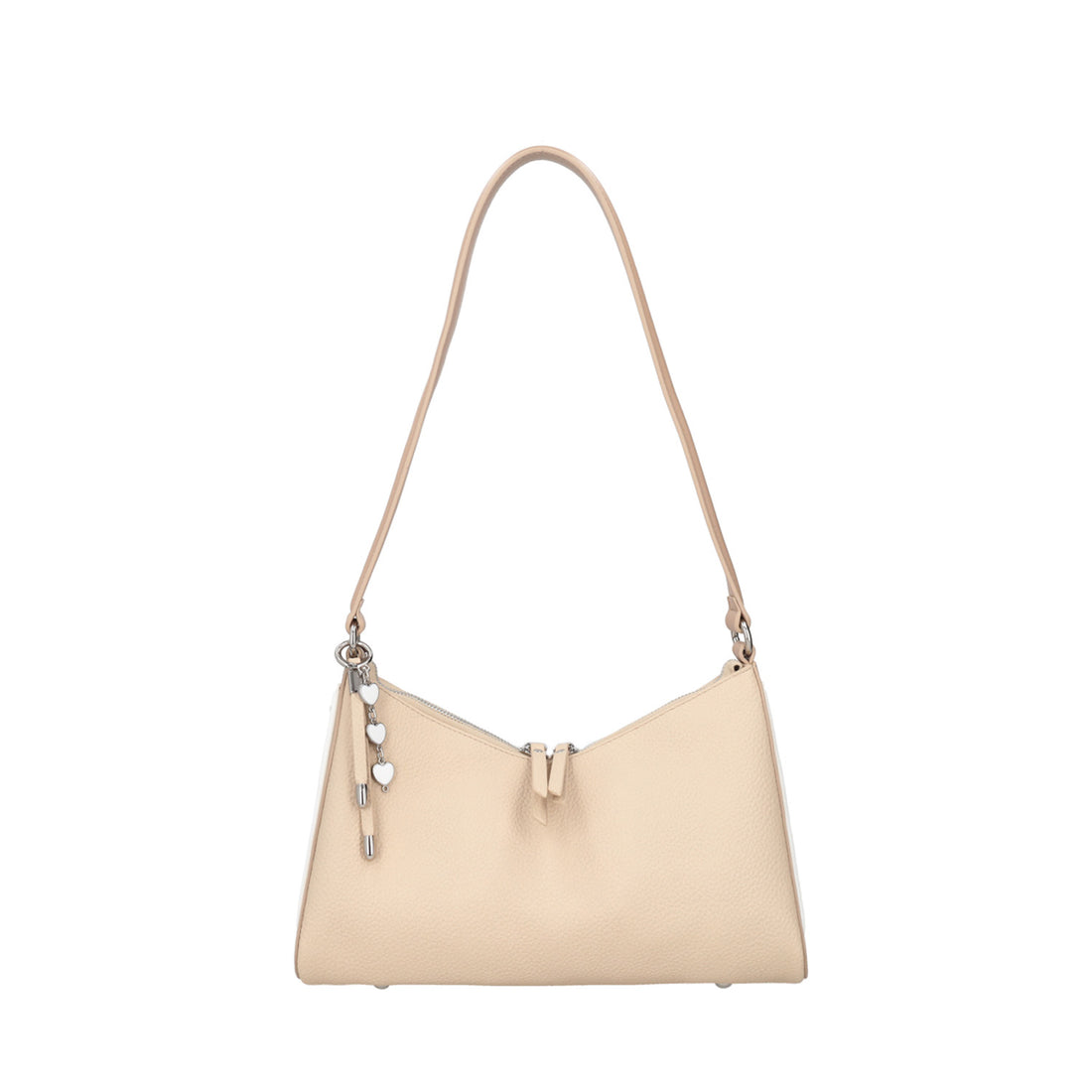 ToscaBlu borsa a spalla love con dettagli cuore colore beige ts2523b40 c05_1