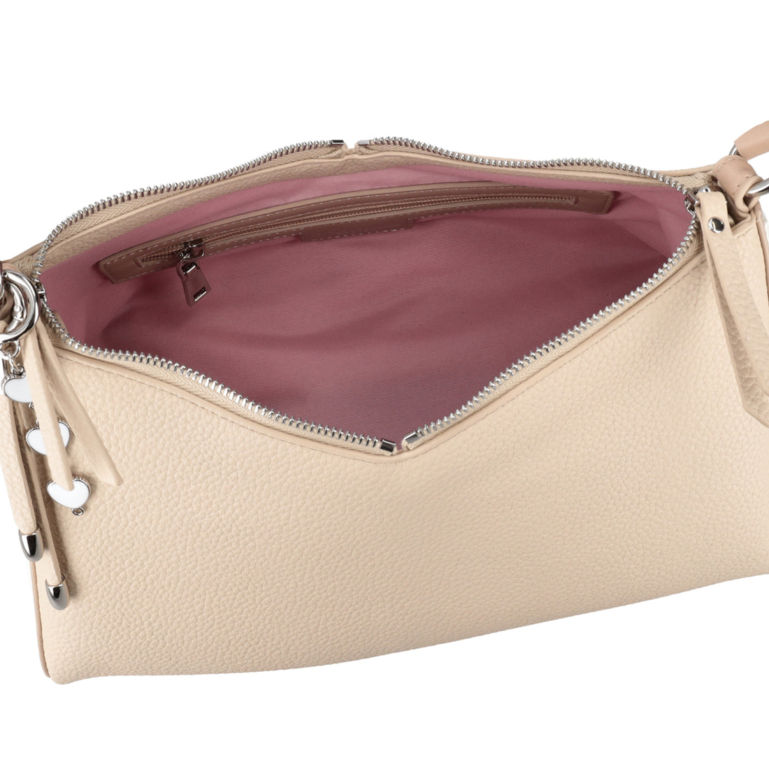 ToscaBlu borsa a spalla love con dettagli cuore colore beige ts2523b40 c05_3