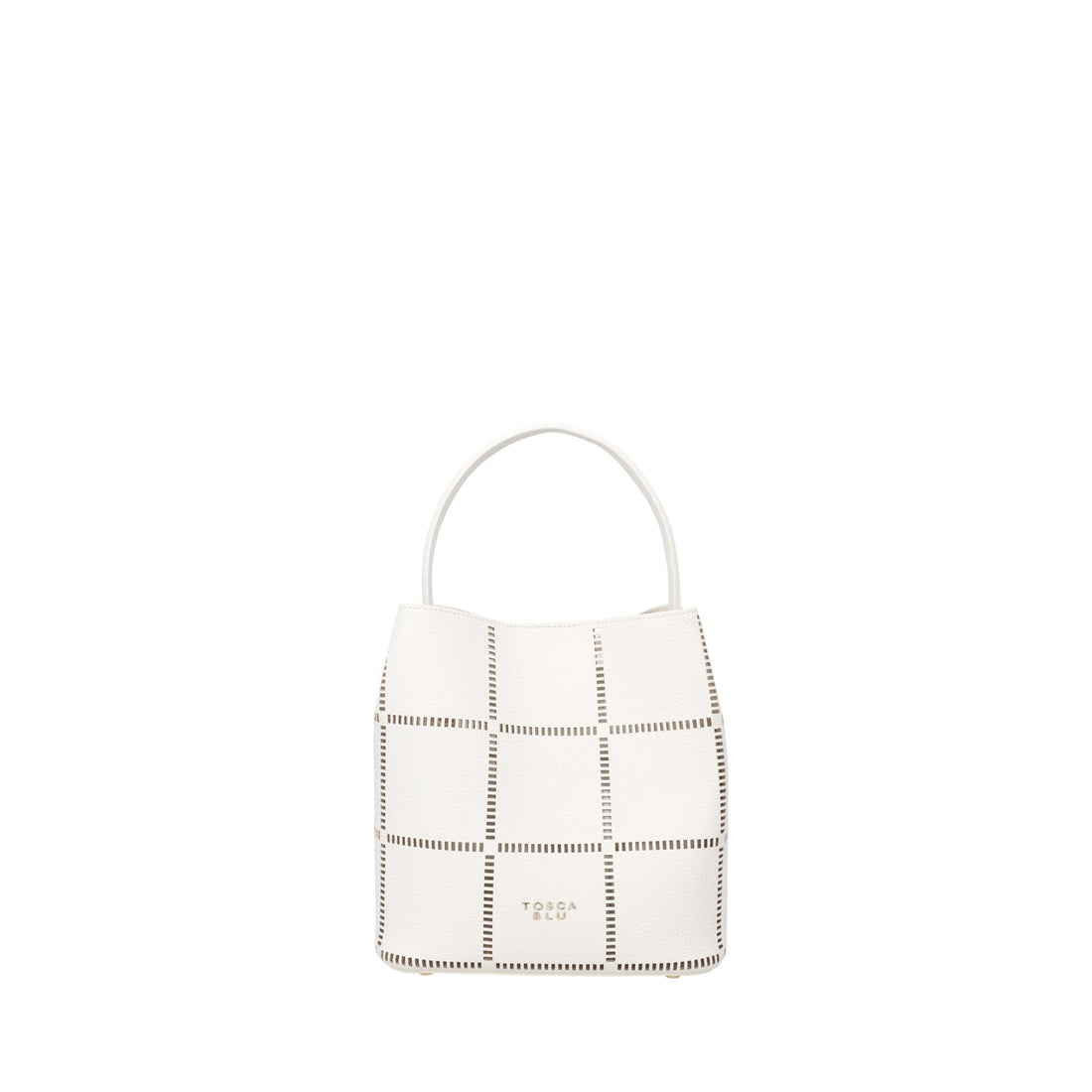 Secchiello Caorle con tracolla colore bianco