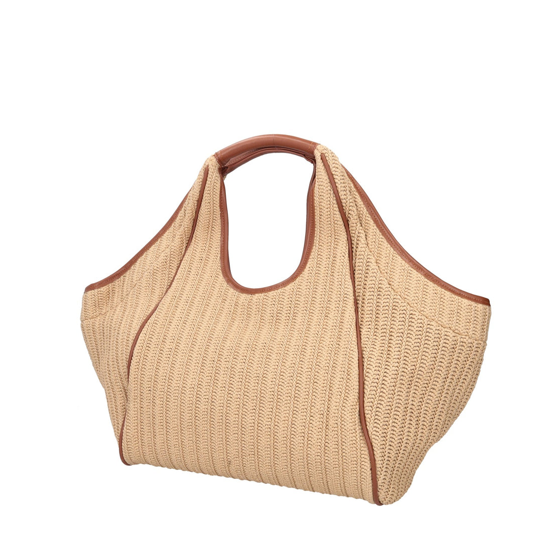Shopping Biarritz colore cuoio
