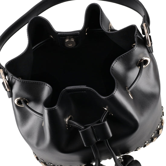 ToscaBlu secchiello grande palinuro con borchie colore nero ts2533b64 c99_3