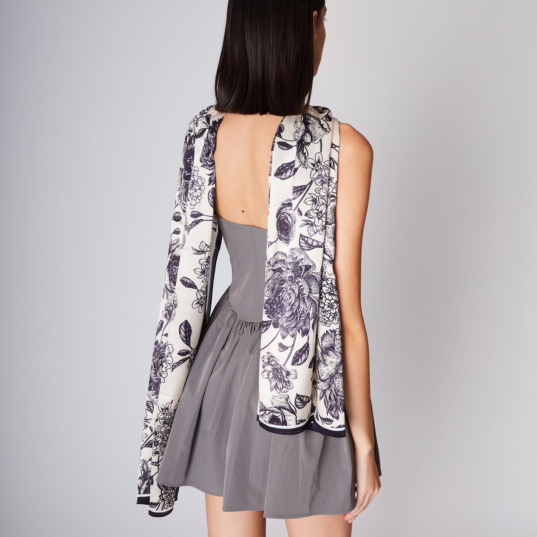 Blue Anna Foulard