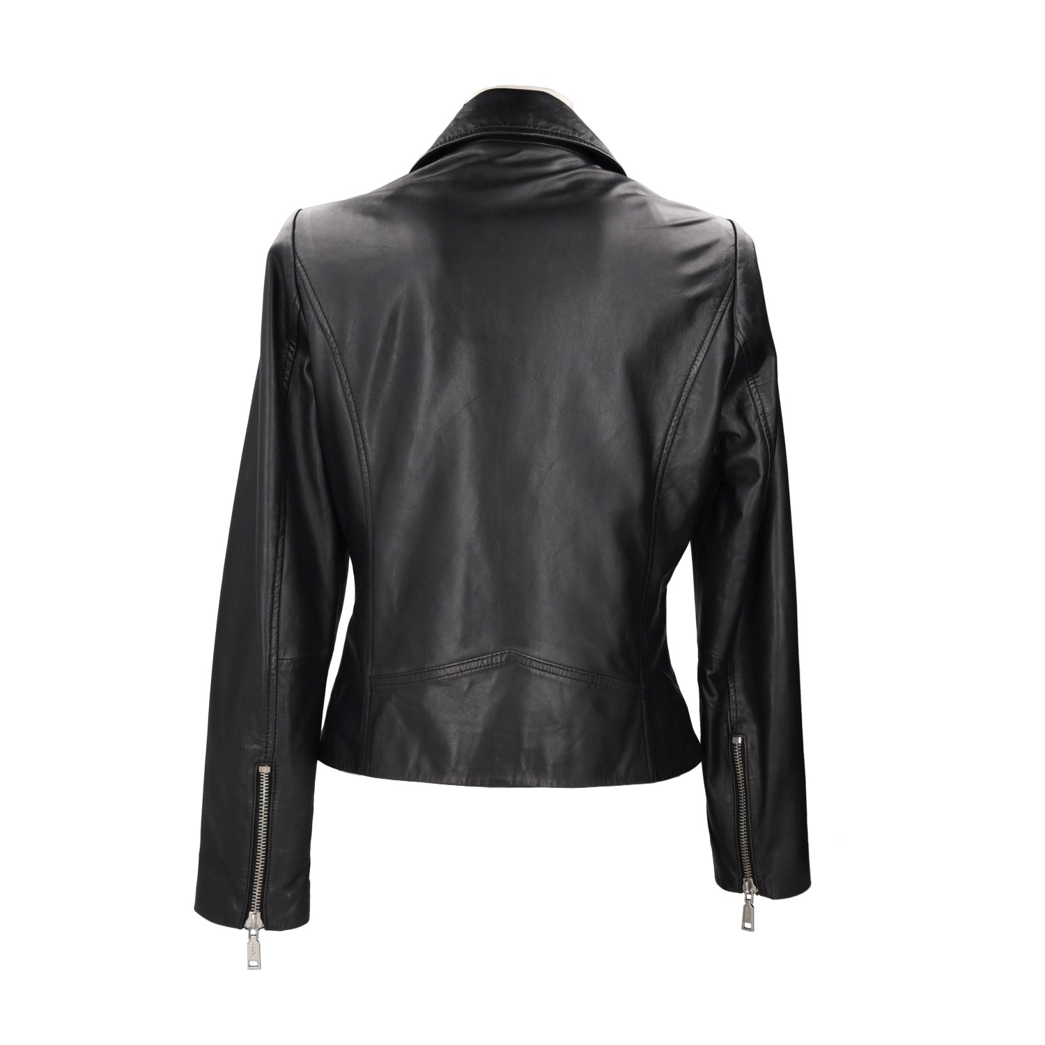ToscaBlu giubbotto in pelle con zip colore nero ts2595j92 c99_3