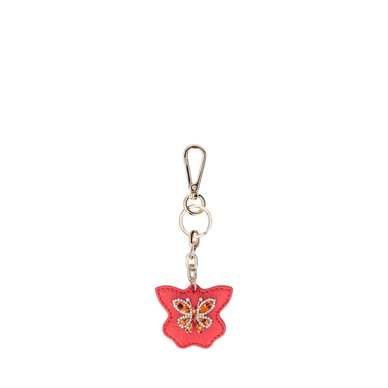 ToscaBlu portachiavi a farfalla con strass colore corallo ts25dp298 c55_1