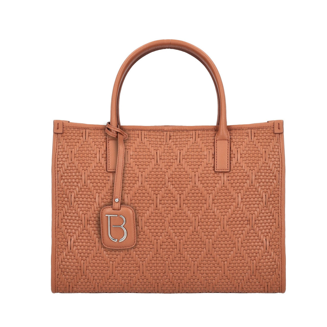 ToscaBlu borsa grande intrecciata melania colore cuoio ts25mb282 c59_1