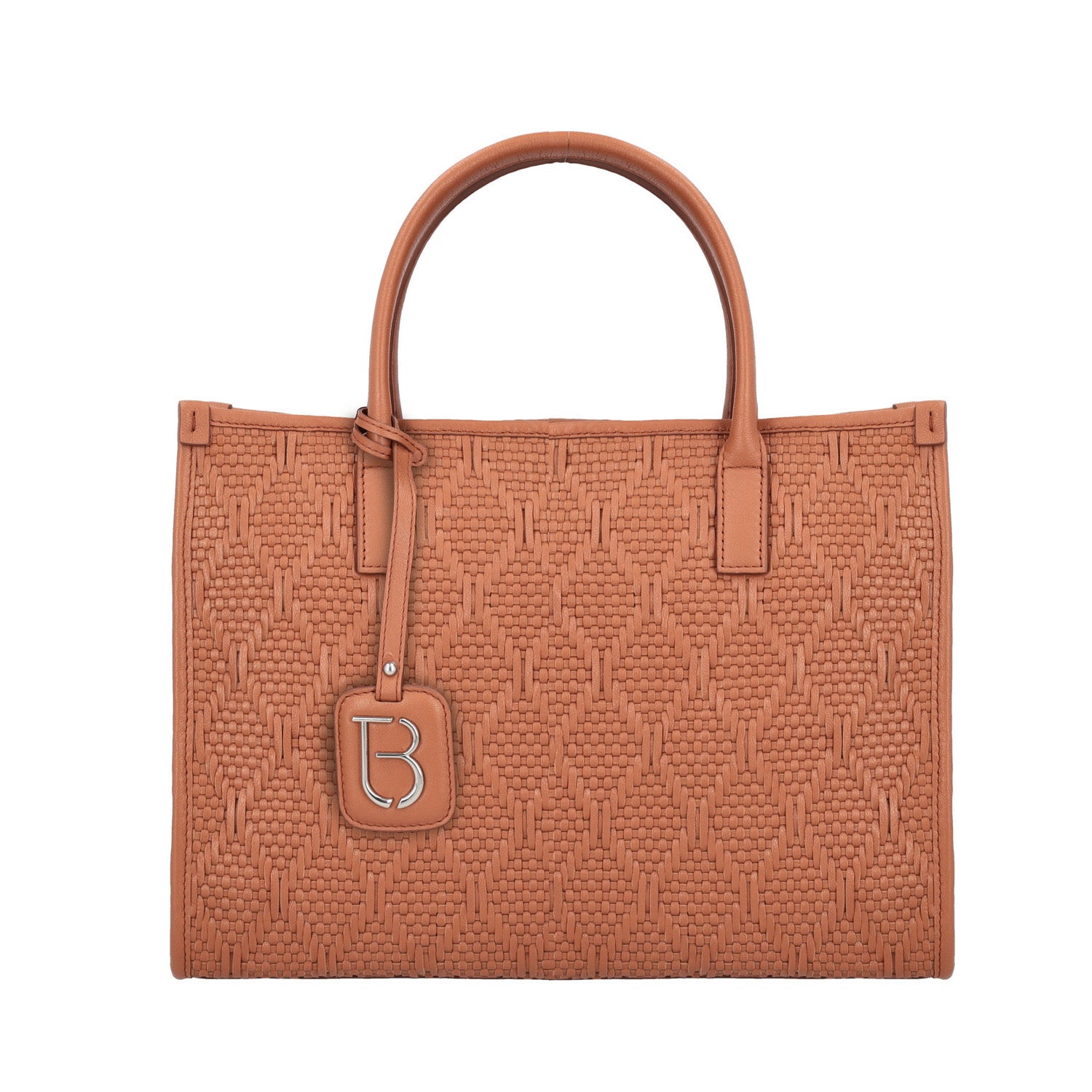 ToscaBlu borsa grande intrecciata melania colore cuoio ts25mb282 c59_1