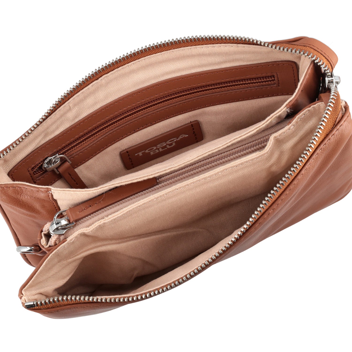 ToscaBlu tracolla multitasche tiny bags colore cuoio ts25pb112 c59_3
