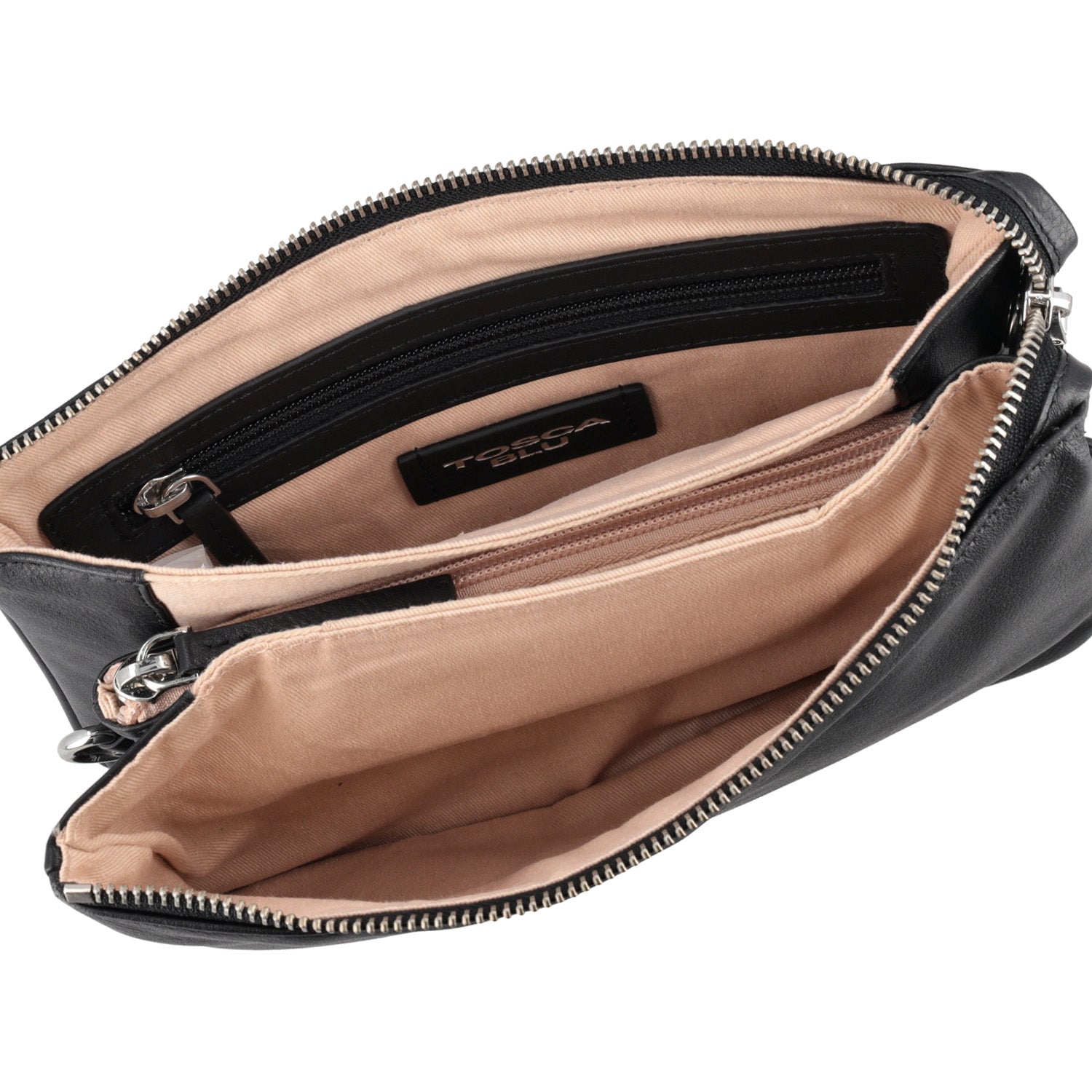 ToscaBlu tracolla multitasche tiny bags colore nero ts25pb112 c99_3