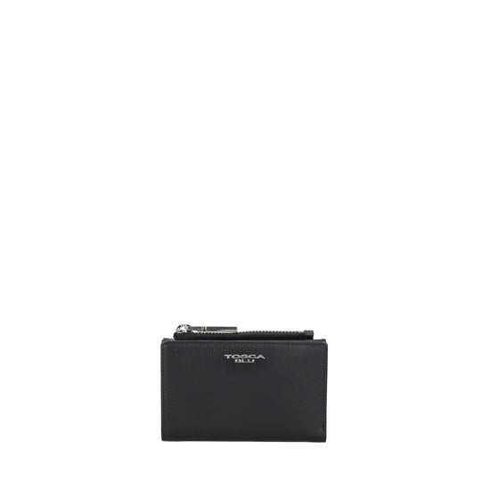ToscaBlu portafoglio piccolo con zip tiny bags colore nero ts25pp150 c99_1