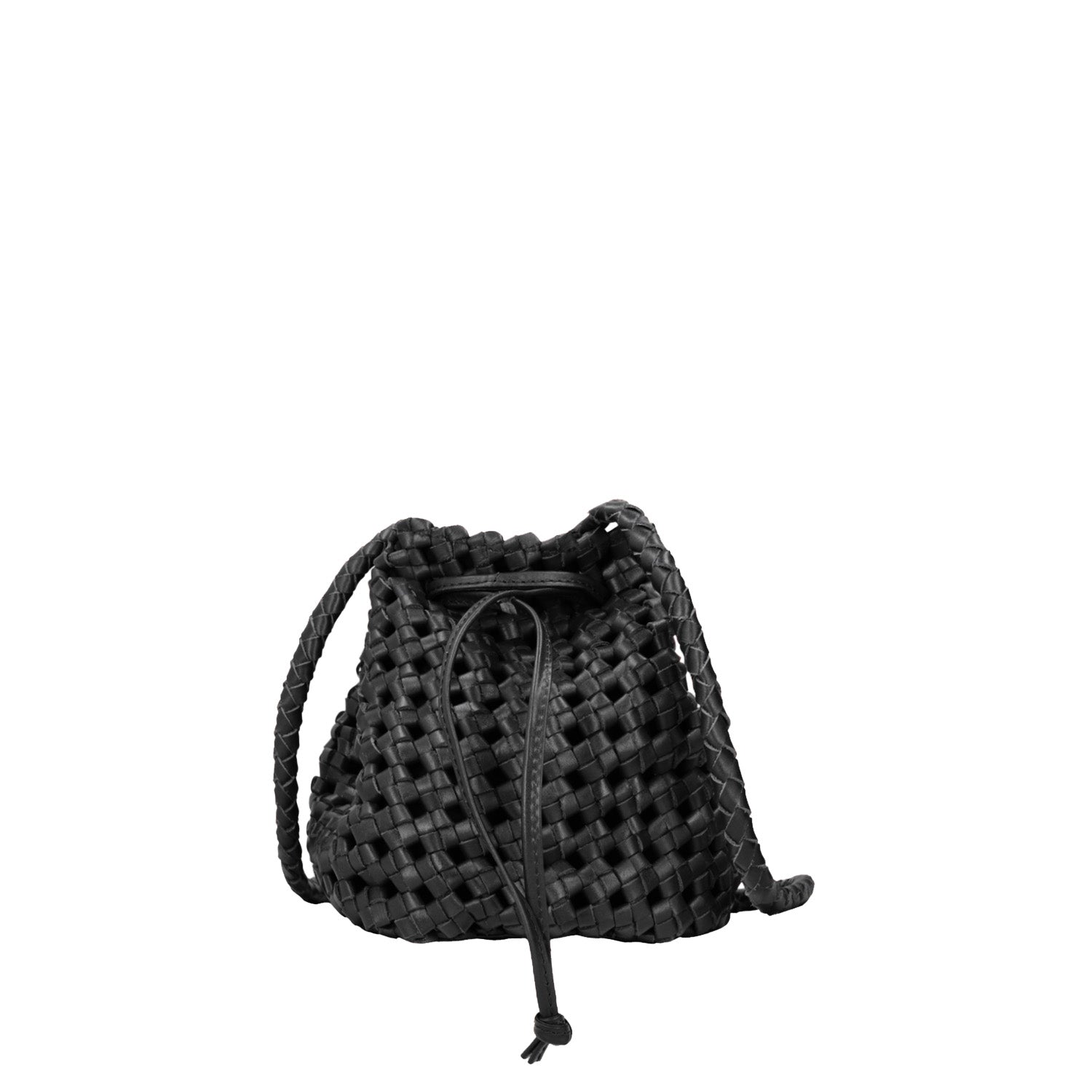 Black Selene Woven Bucket