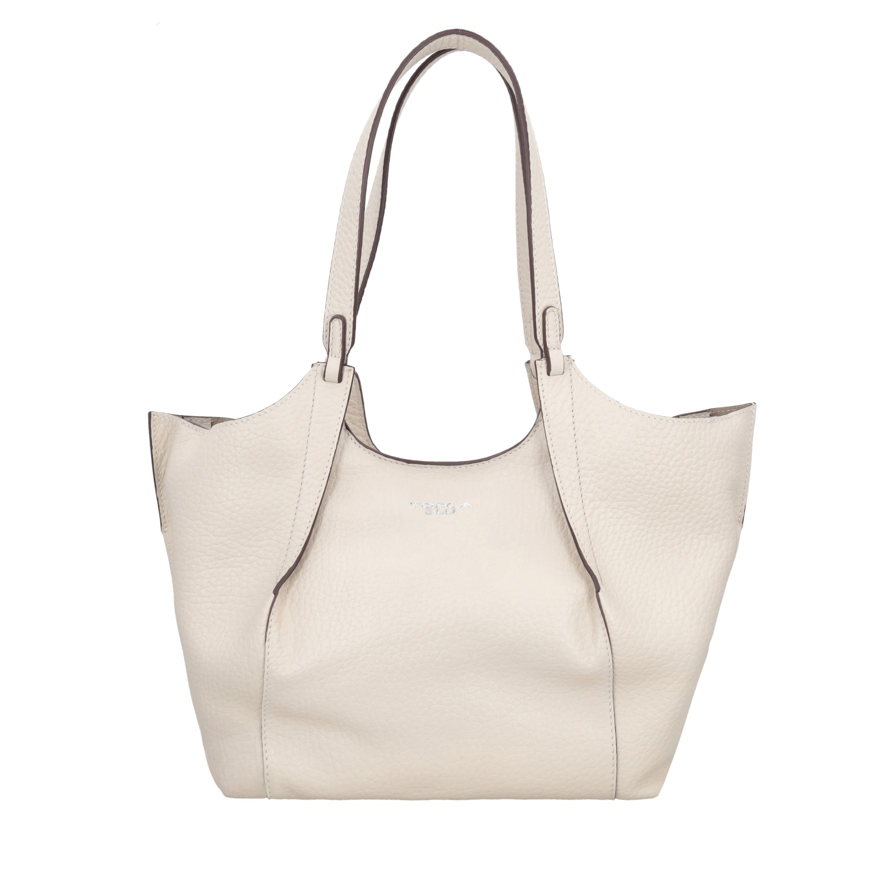 Shopping bag Citylife colore avorio