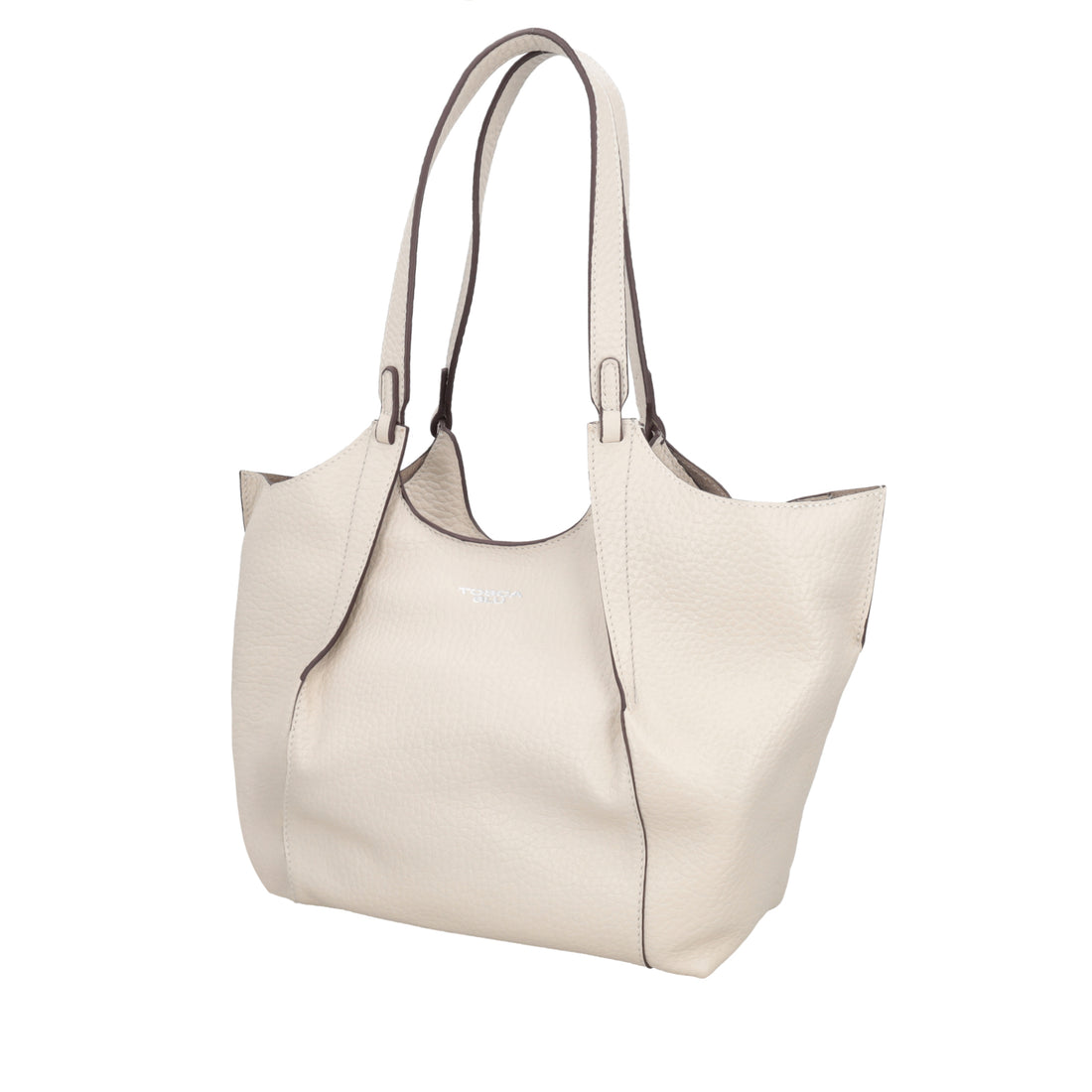 Shopping bag Citylife colore avorio